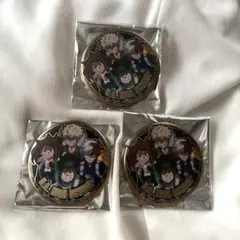 ヒロアカ ジャンプショップ 缶バッジ 緑谷出久 爆豪勝己 麗日お茶子 轟焦凍