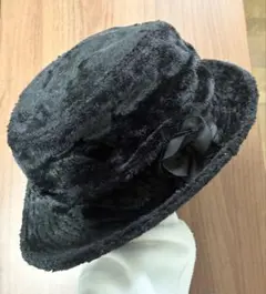 黒　帽子　ハット　LOWRYS FARM