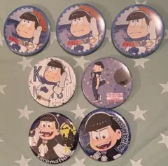 おそ松さん　カラ松　缶バッジセット