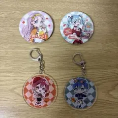 ボーカロイドアクリルキーホルダー＆缶バッジセット