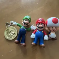 即購入OK マリオ・ルイージ・キノピオ フィギュアセット