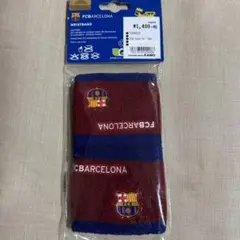 FCバルセロナ コットンリストバンド 2個セット