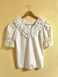ヴィンテージ　ホワイトブラウス