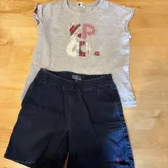 KP KIDS STUFF Tシャツ とPolo ハーフパンツ 120のサムネイル