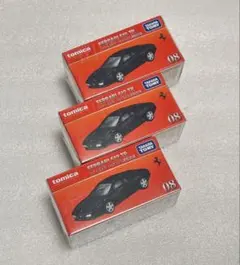 トミカプレミアム08フェラーリ512TR (トミカプレミアム発売記念仕様)　3台