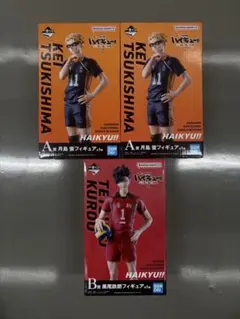 ハイキュー!! ゴミ捨て場の決戦 A賞 B賞 黒尾鉄朗 月島蛍 フィギュア