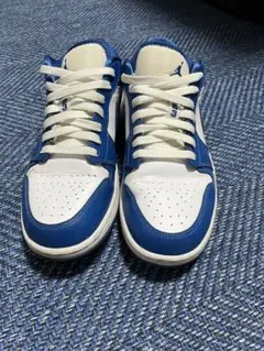 エアジョーダン 1 ローカット 青/白