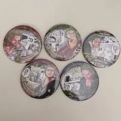 HEROES コレクション缶バッジ ゾロ ONEPIECE ワンピース　第二弾