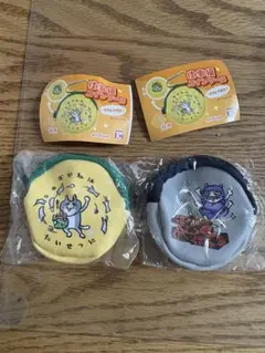 仕事猫　コインケース　カプセルトイ 2個セット