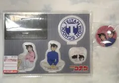名探偵コナン アクリルスタンド　缶バッチセット
