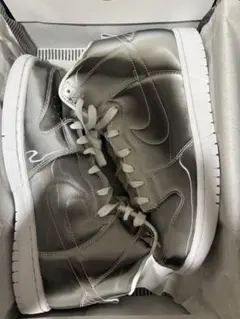 CLOT × Nike Dunk High "Silver/Flux" 27.5のサムネイル