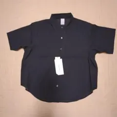 Casper John　XSサイズ チャコール　シアー 半袖シャツのサムネイル
