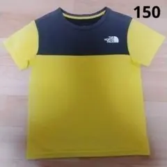 THE NORTH FACE Tシャツ イエロー/グレー　150