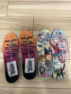 NODC スニーカー　インソール 2枚セット　アメコミ　kenji