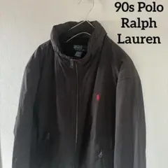 90sRALPHLAURENポロラルフローレンスウィングトップジャケットブルゾン