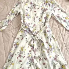 MISCH MASCH フラワープリント ロングワンピース 38