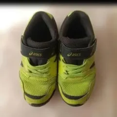 asics 蛍光イエロー スニーカー