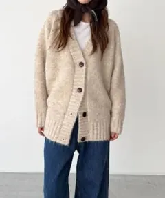 CANALJEAN Elmar ／ウールMIXニットカーディガン