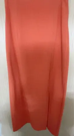 ✧︎*。INGNI 果実オレンジ スリットロングタイトスカート ✧︎*。