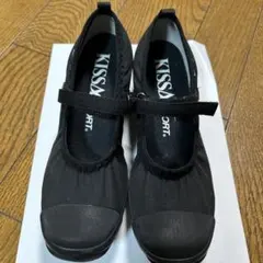 キサスポーツ　 ブラック ストラップパンプスのサムネイル