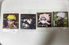 NARUTO ナルト シール 4枚セット カカシ サスケ サイ サクラ - メルカリ