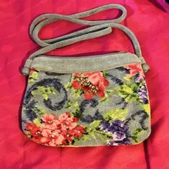 【美品】 FEILER ショルダーバッグ　ミニバッグ 花柄
