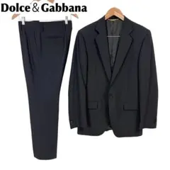 Dolce＆Gabbana スーツセットアップ L相当 ブラック シャドーSTのサムネイル
