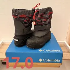 Columbia 冬用ブーツ グレー/レッド