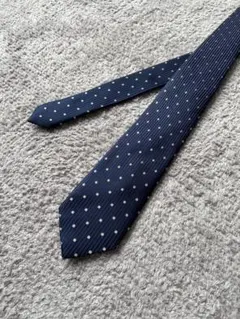 【LES MUES】ドット　ストライプ　ネクタイ