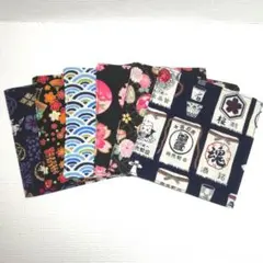 和柄(6種)⑫☆ハンドメイド☆コースター☆6枚セット