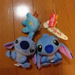 スティッチ ぬいぐるみ 2体とスティチの手セット タグ付き