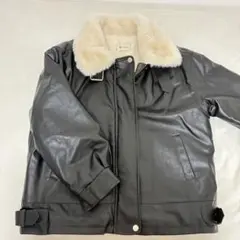 レザームートンジャケット