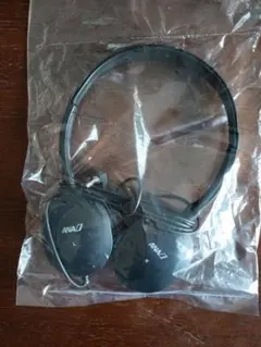 ANA 全日空 有線ヘッドホン L/R表示付き