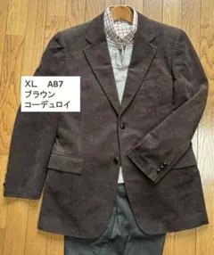 コーデュロイジャケット テーラードジャケット