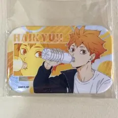 日向翔陽　ハイキュー!! スクエア缶バッジ 描き下ろしイラスト