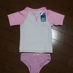 新品女の子ラッシュガードセット80～100cm