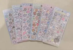 【正規品】水族館限定 ボンボンドロップシール 6種セット