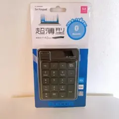 ［f-37]新品 エレコム Bluetooth テンキー 超薄型 ブラック
