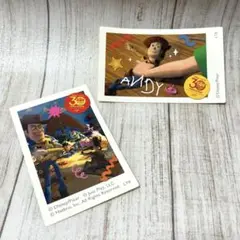 オーマイカフェ トイストーリー ステッカー ウッディ バズ アンディ