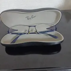 ポチャ様専用です。Ray-Ban ネイビー スクエアメガネ