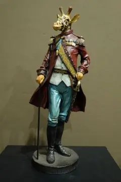 スペイン『中世の馬上騎士』インテリア置物 ヴィンテージ 横幅約36cm