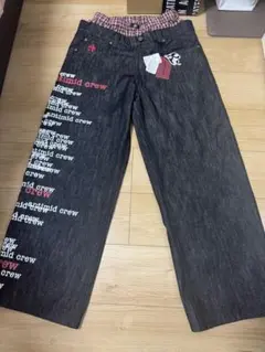 antimid デニムパンツ ジーンズ レイヤードデニム - メルカリ