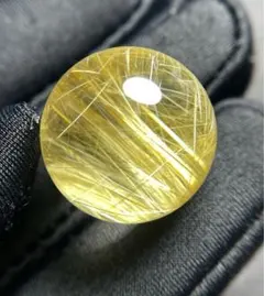 ⭐︎【天然】タイチンクオーツ 丸玉 13.3mm 3.4g - メルカリ