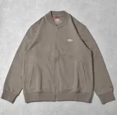 BALL MA-1風　ジャケット スウェット ジップアップブルゾン　カーディガン