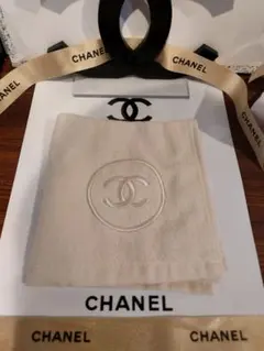 ♡CHANEL♡ラ・コレクション　ノベルティ　ハンドタオル　アイボリー新品未使用