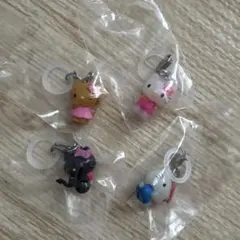 ハローキティ めじるしアクセサリー 小悪魔 日焼け　スタンダード お花4個セット