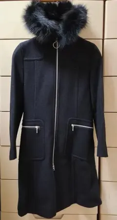 美品　組曲　ロングコート　S2