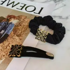 新品！大人気♡フラワー　花　ヘアピン　シュシュ　大人可愛い