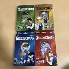 名探偵コナンカードゲーム スタートデッキ4種セット江戸川コナン、服部