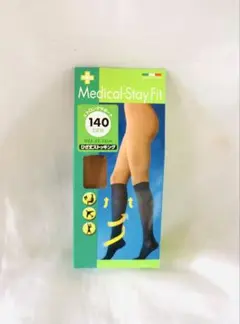 Medical Stay Fit ひざ丈 ストッキング ベージュ